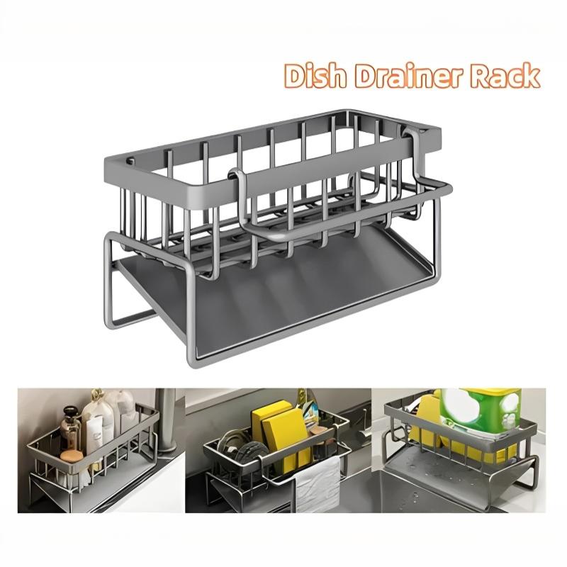 Home Kitchen Bathroom Marketing - Porta Spugne con Porta Asciugamani, Organizzatore