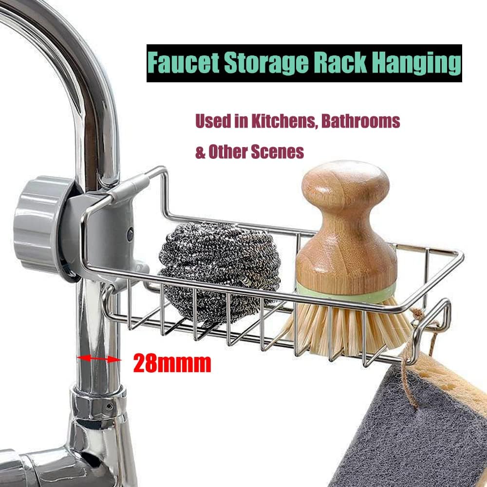 Home Kitchen Bathroom Marketing - Porta Rubinetto Flessibile, Scaffale di Scarico