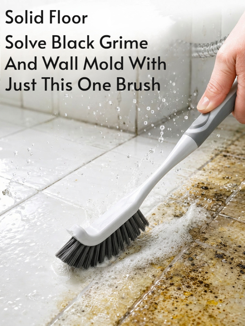 Home Bathroom Cleaner - Set di Spazzole per Pulizia con