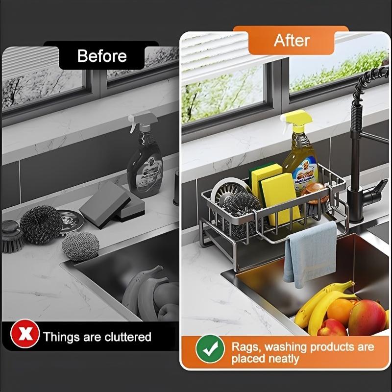 Porta Spugne con Porta Asciuga - Home Kitchen Bathroom Marketing recensione e prezzo