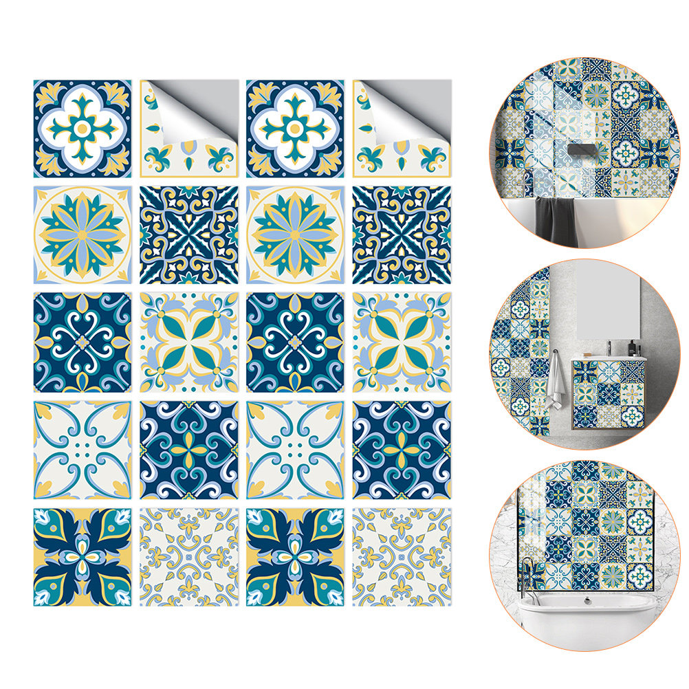 20 Pezzi di Adesivi in PVC per - Home Bathroom Tiles Design recensione e prezzo
