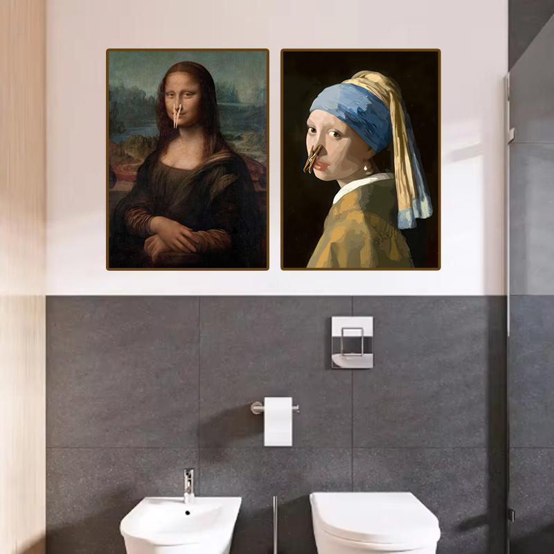 1 Pezzo Divertente Decorazione - Home Bathroom Toilet recensione e prezzo
