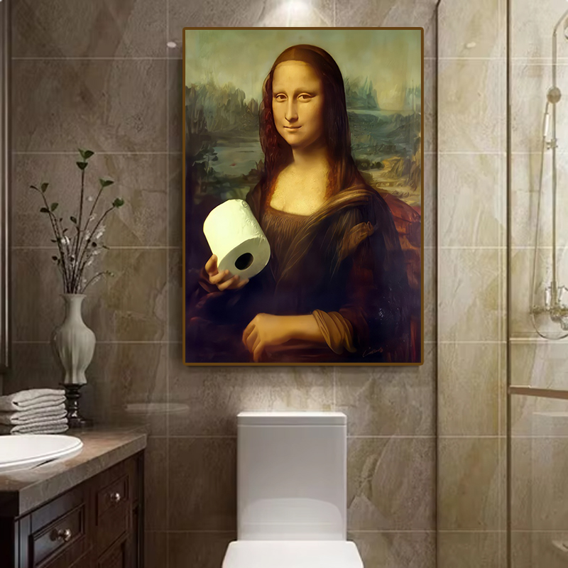1 Pezzo Divertente Decorazione - Home Bathroom Toilet recensione e prezzo