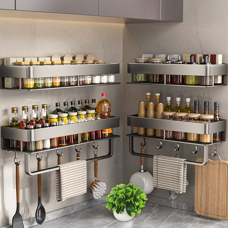 Scaffale da cucina in allumini - Home Kitchen Bathroom Marketing recensione e prezzo