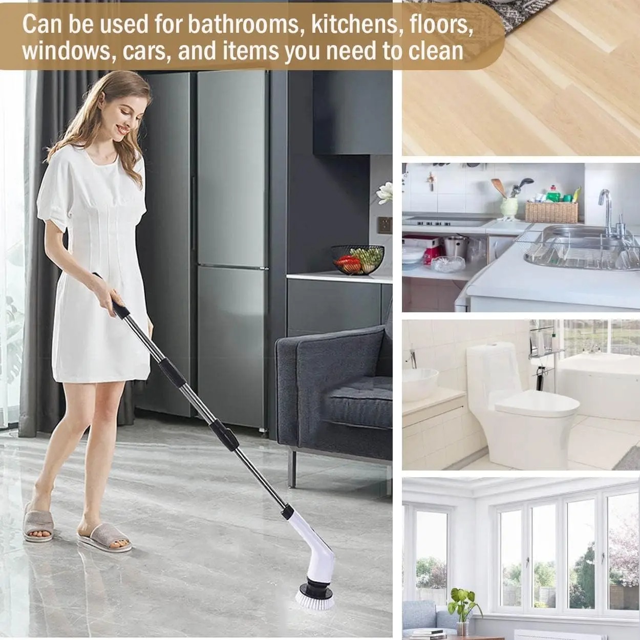 Potente Spazzola Elettrica Sen - Home Bathroom Cleaner recensione e prezzo
